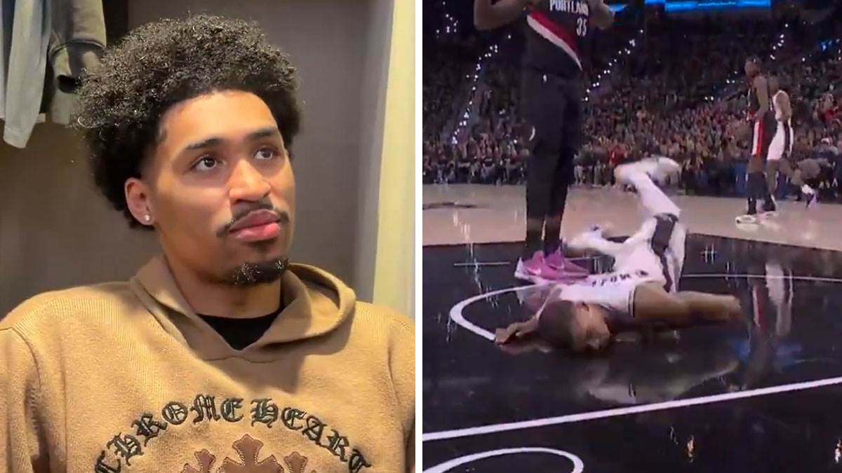  Kako je Viktor Vembanjama nakon udarca glavom od parket 