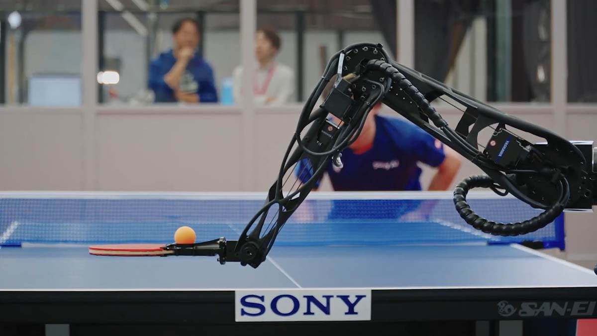  Project Ace robot prvi put pobijedio elitne stonotenisere 