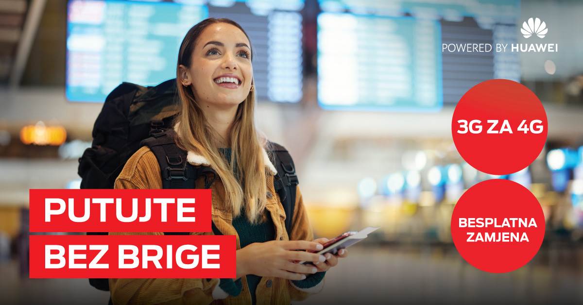  Putujete uskoro? Zamijenite 3G SIM karticu na vrijeme 