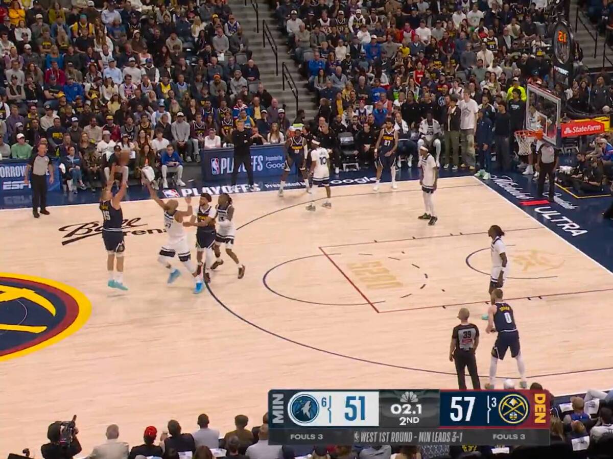  Trojka nikole Jokića preko Gobera 