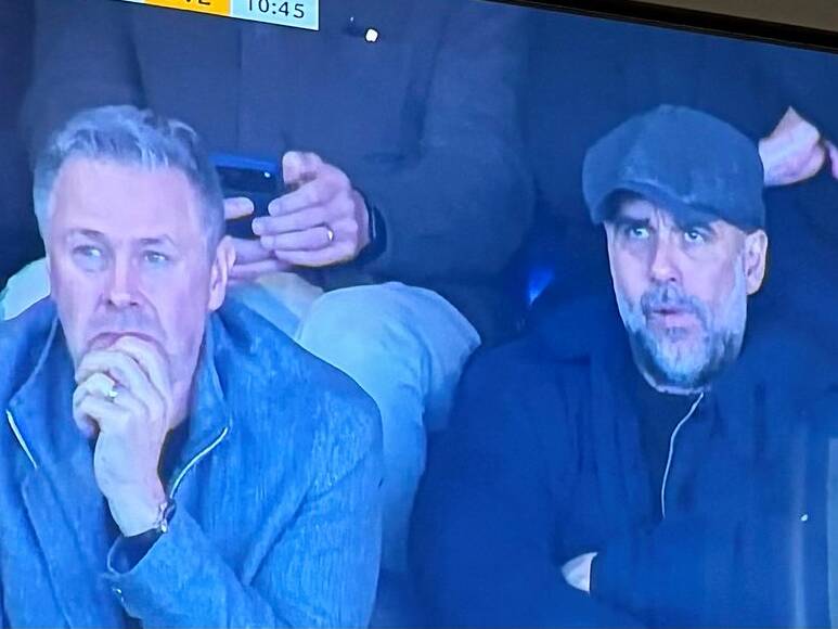  pep gvardiola gledao trecu ligu engleske tokom lige sampiona 