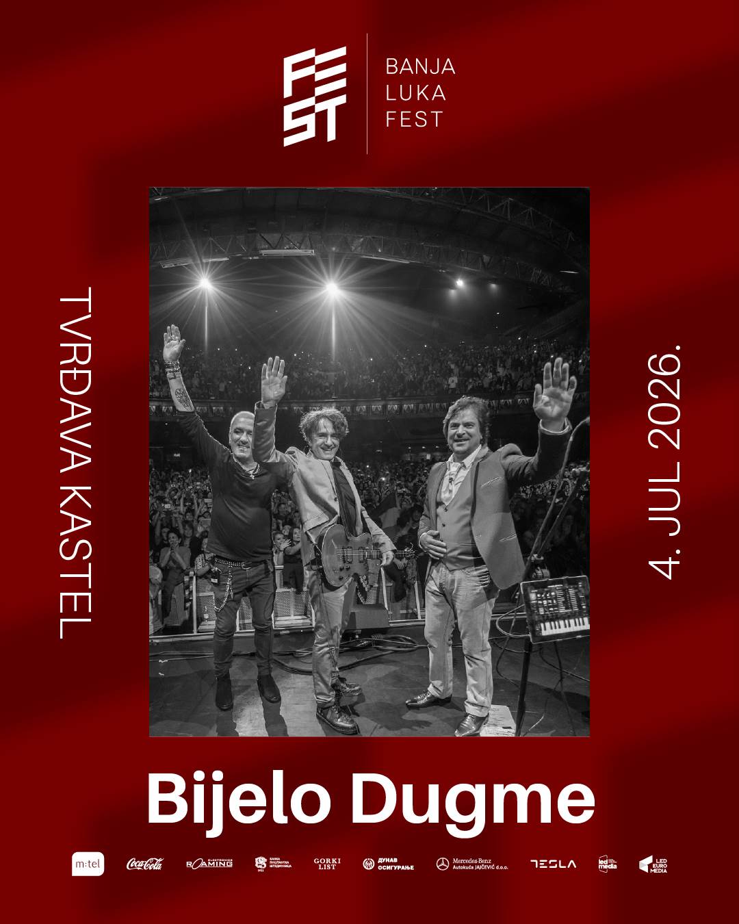  pomjeren koncert "Bijelog dugmeta" u Banjaluci 
