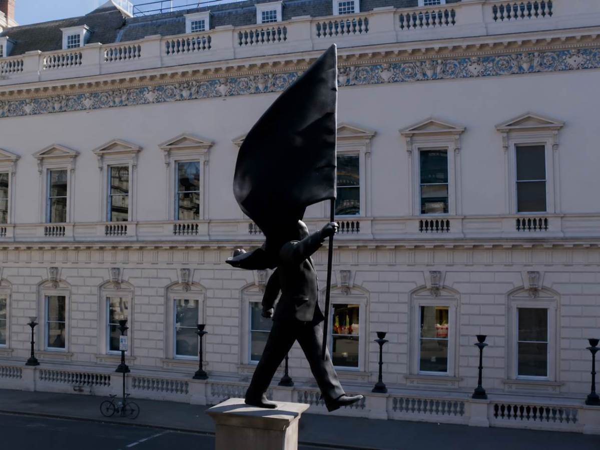  Benksi postavio misterioznu skulpturu u Londonu i potvrdio autorstvo 