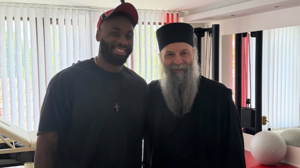  Kodi Miler Mekintajer posjetio patrijarha Porfirija 