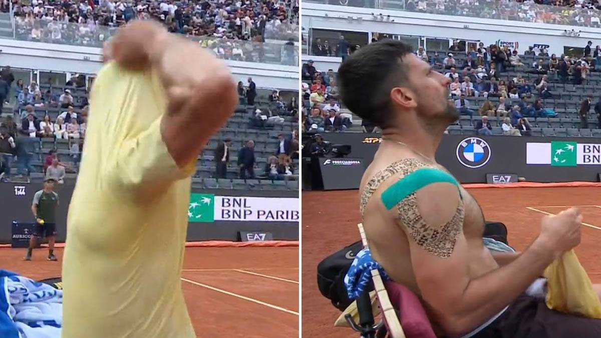  Novak Đoković ima problema sa ramenom 