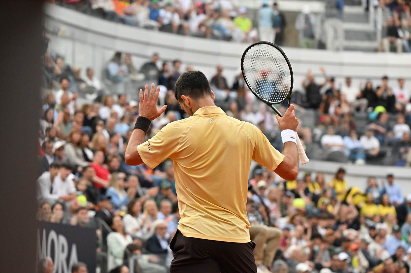 Novak Đoković se zahvalio navijačima u Rimu 