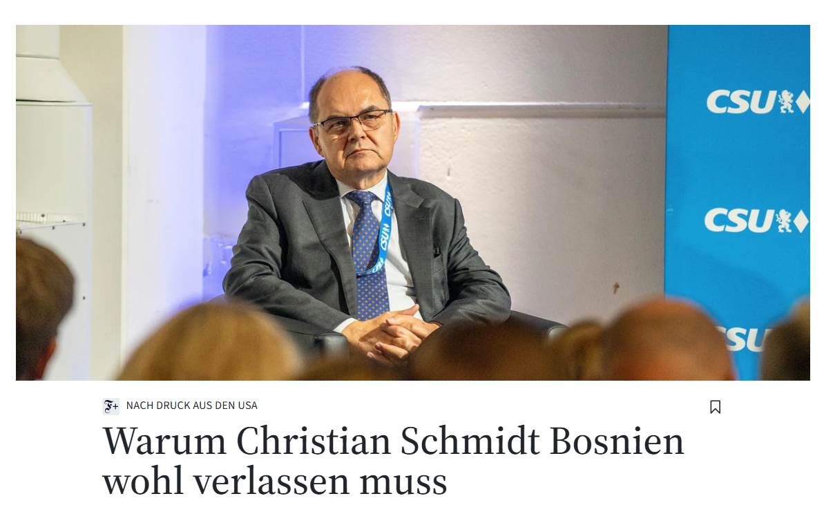  FAZ: Poslovni interesi porodice Tramp iza odlaska Šmita 
