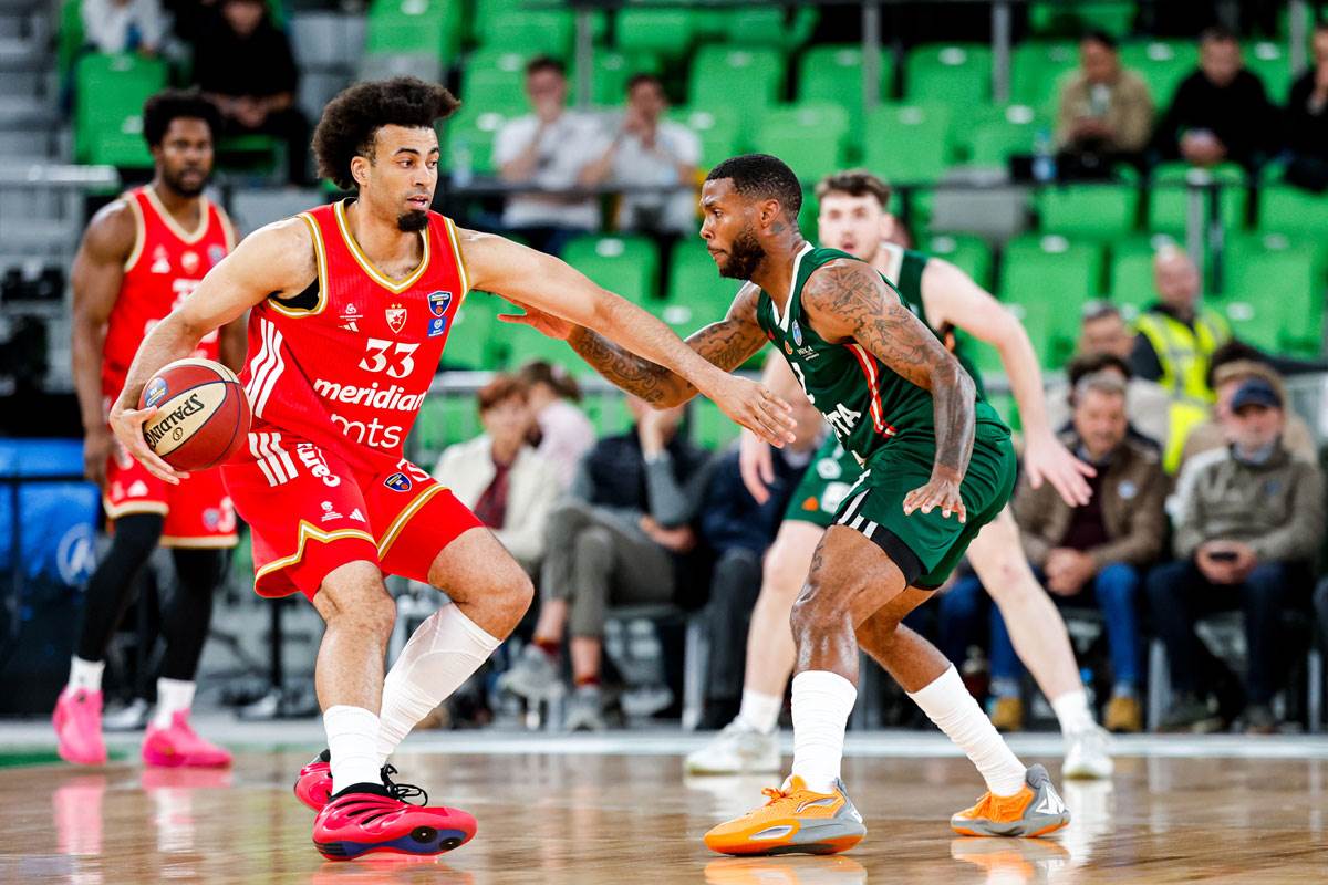  Cedevita Olimpija izjednačila protiv Crvene zvezde 1-1 