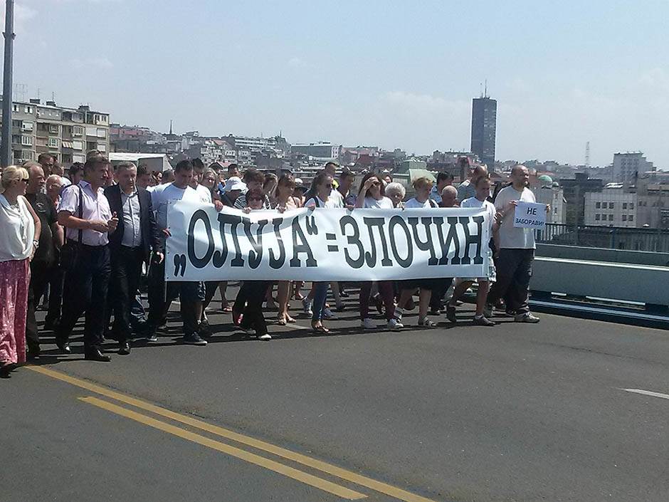  Studenti u Beogradu održali protest zbog "Oluje" 