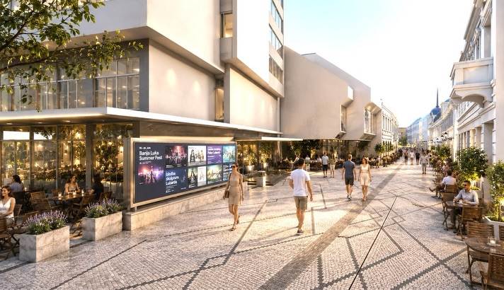  Stanivuković objavio kako će izgledati rekonstruisani Trg Krajine i Gospodska ulica (FOTO) 