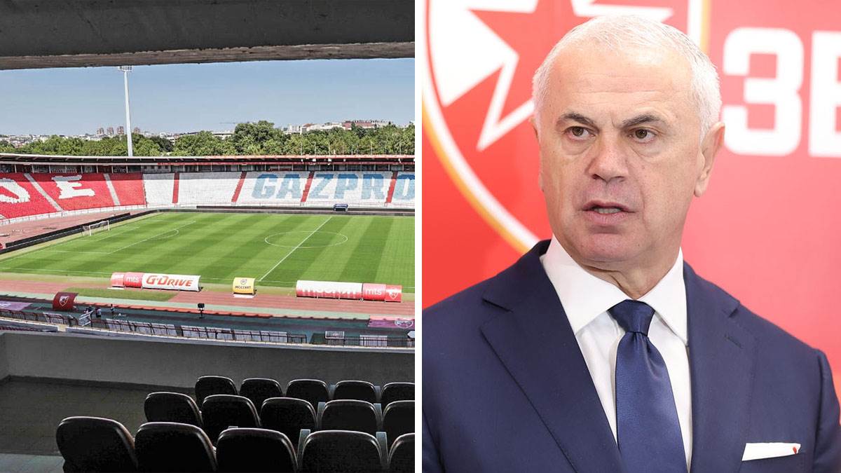  crvena zvezda rekonstruise stadion rajko mitic 