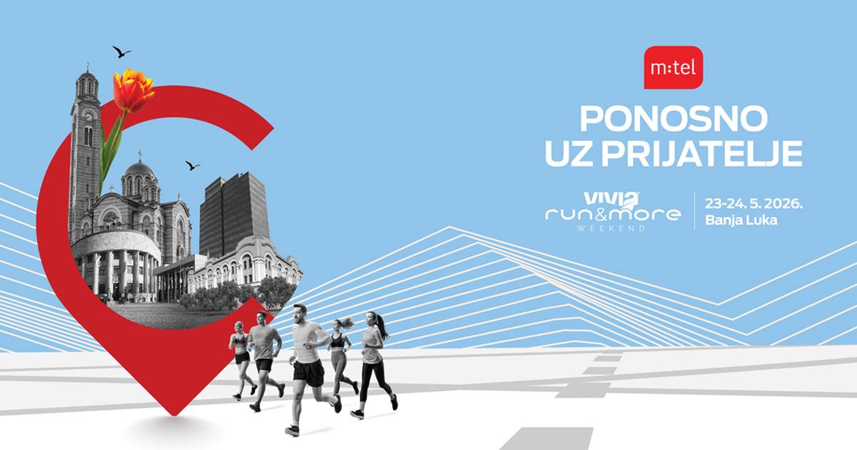  Trčite, navijajte i uživajte uz "Run&More Weekend" 
