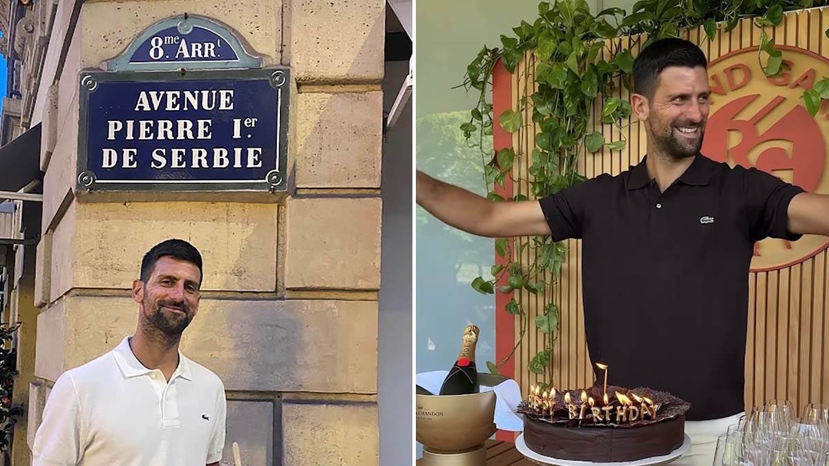  Novak Đoković u ulici Kralja Petra Prvog u Parizu 
