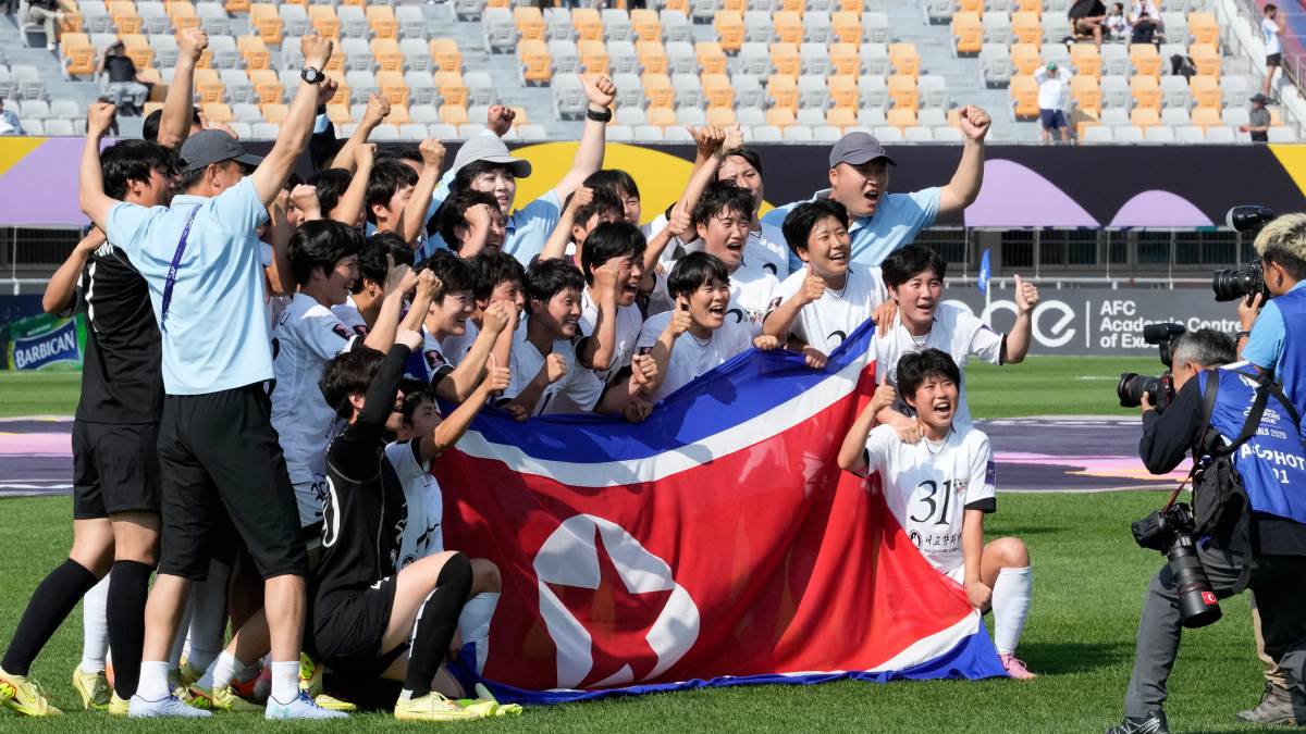  Sjevernokorejski tim Negohjang  postao je šampion Azije u ženskom fudbalu 
