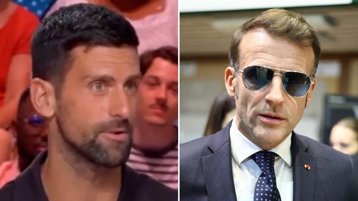  Novak Đoković kasni kao Emanuel Makron 