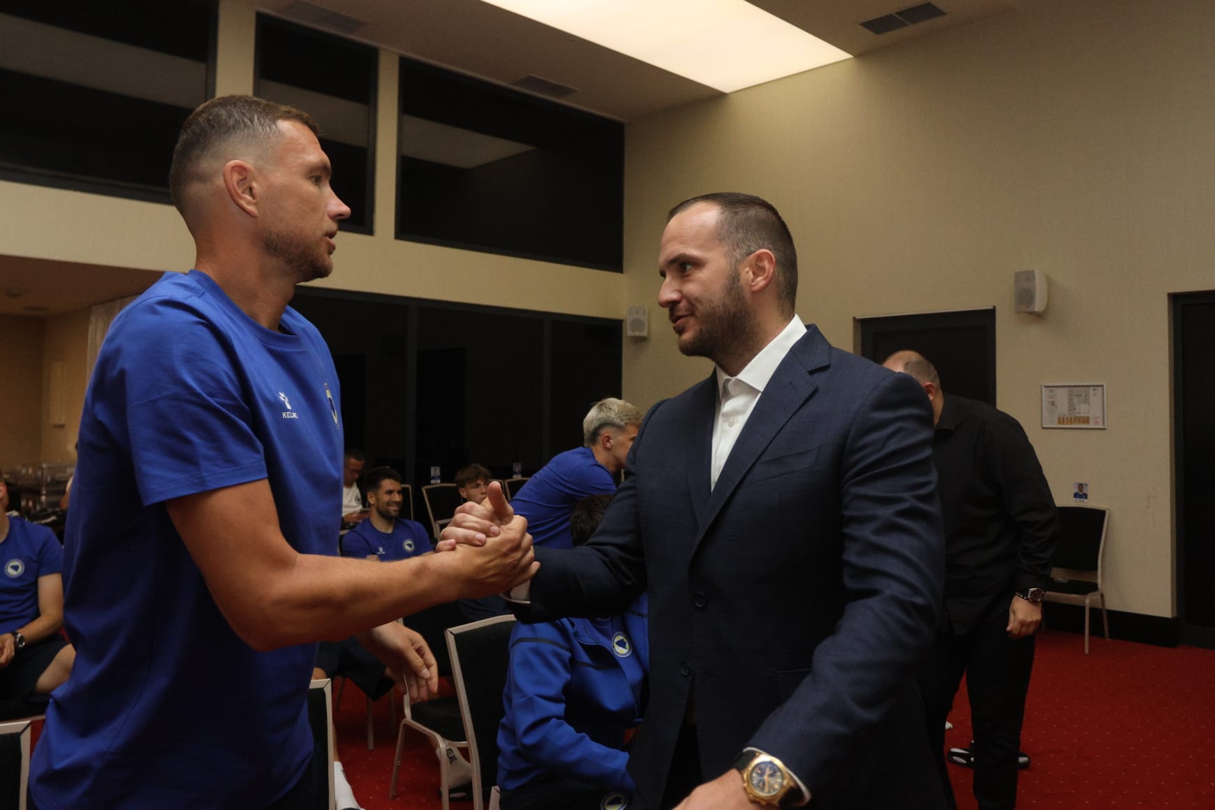 Vico Zeljković posjetio reprezentativce BiH  
