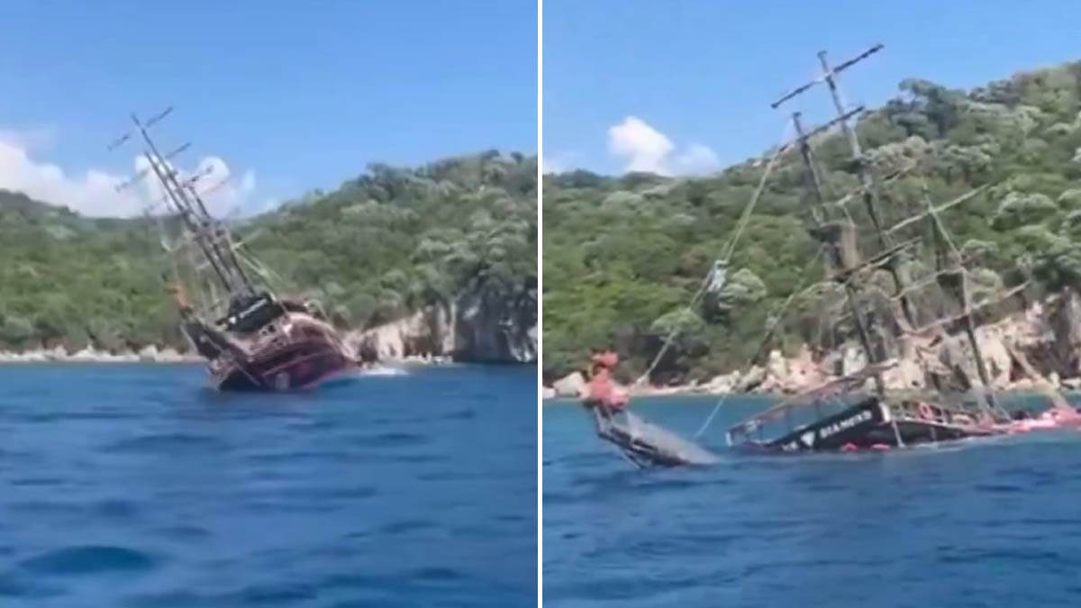  Potonuo brod sa turistima u Turskoj 