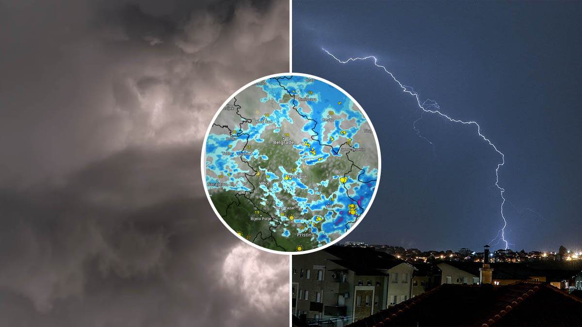  Nevrijeme u Hrvatskoj izdato upozorenje 