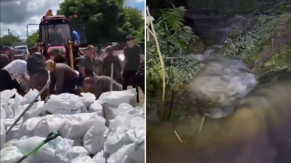  Pucanje brane na rijeci Kuban u Krasnodarskom kraju 