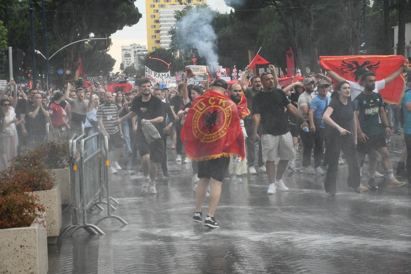  Protesti u Albaniji treći dan 