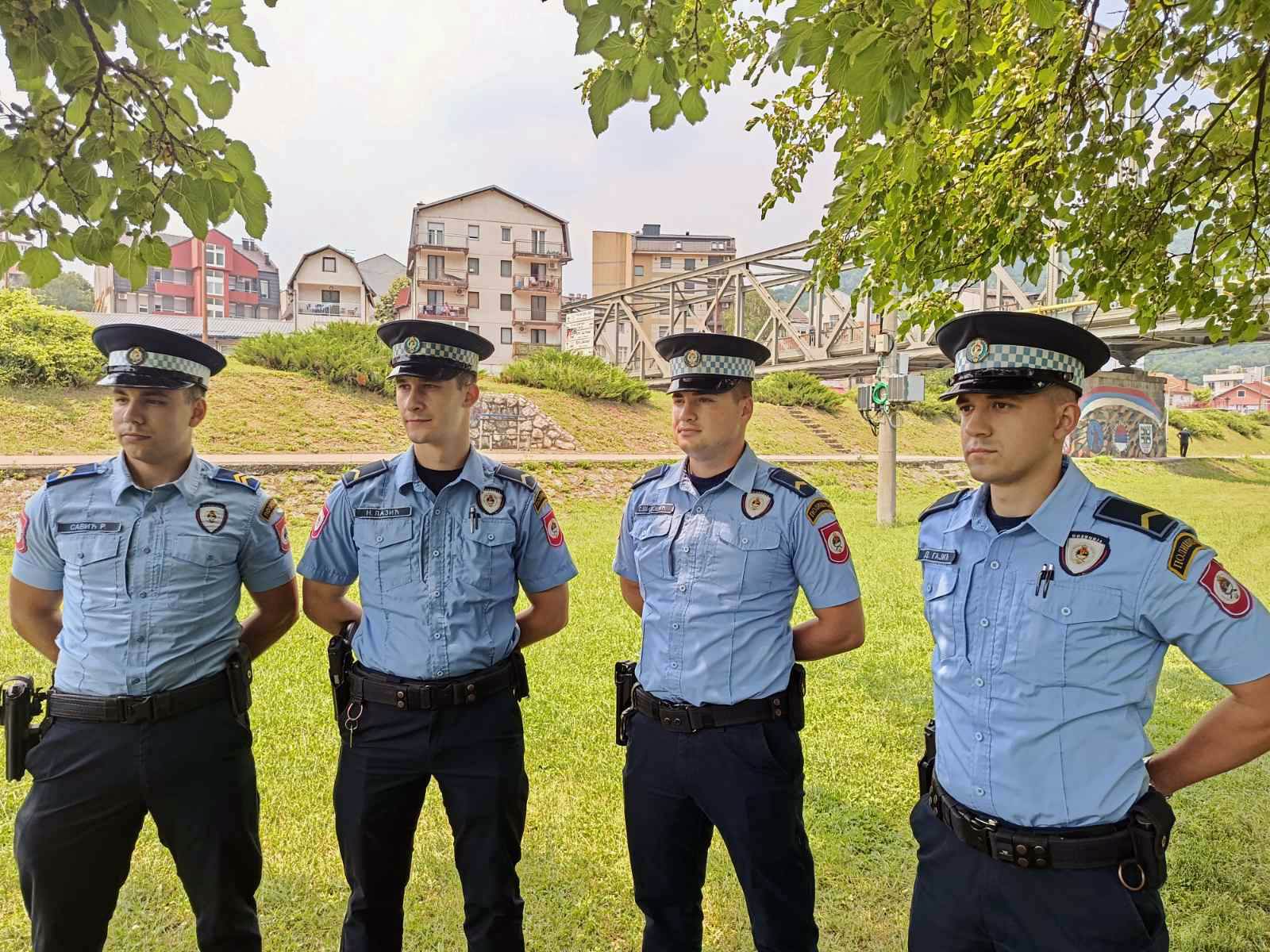  Policajci koji su spasili ženu od utapanja u Drini - Srđan Vidović, Radenko Savić, Nanad Lazić i Dejan Gajić 