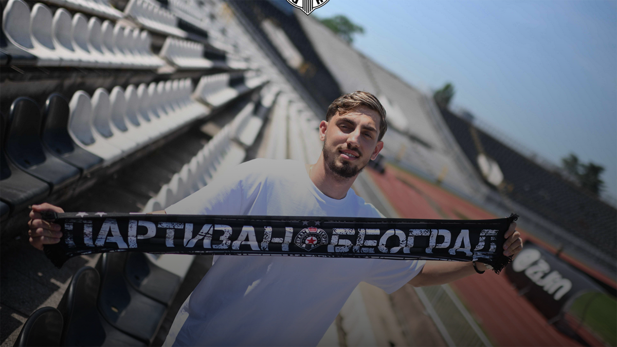  Aleks Zeković novi je fudbaler Partizana 
