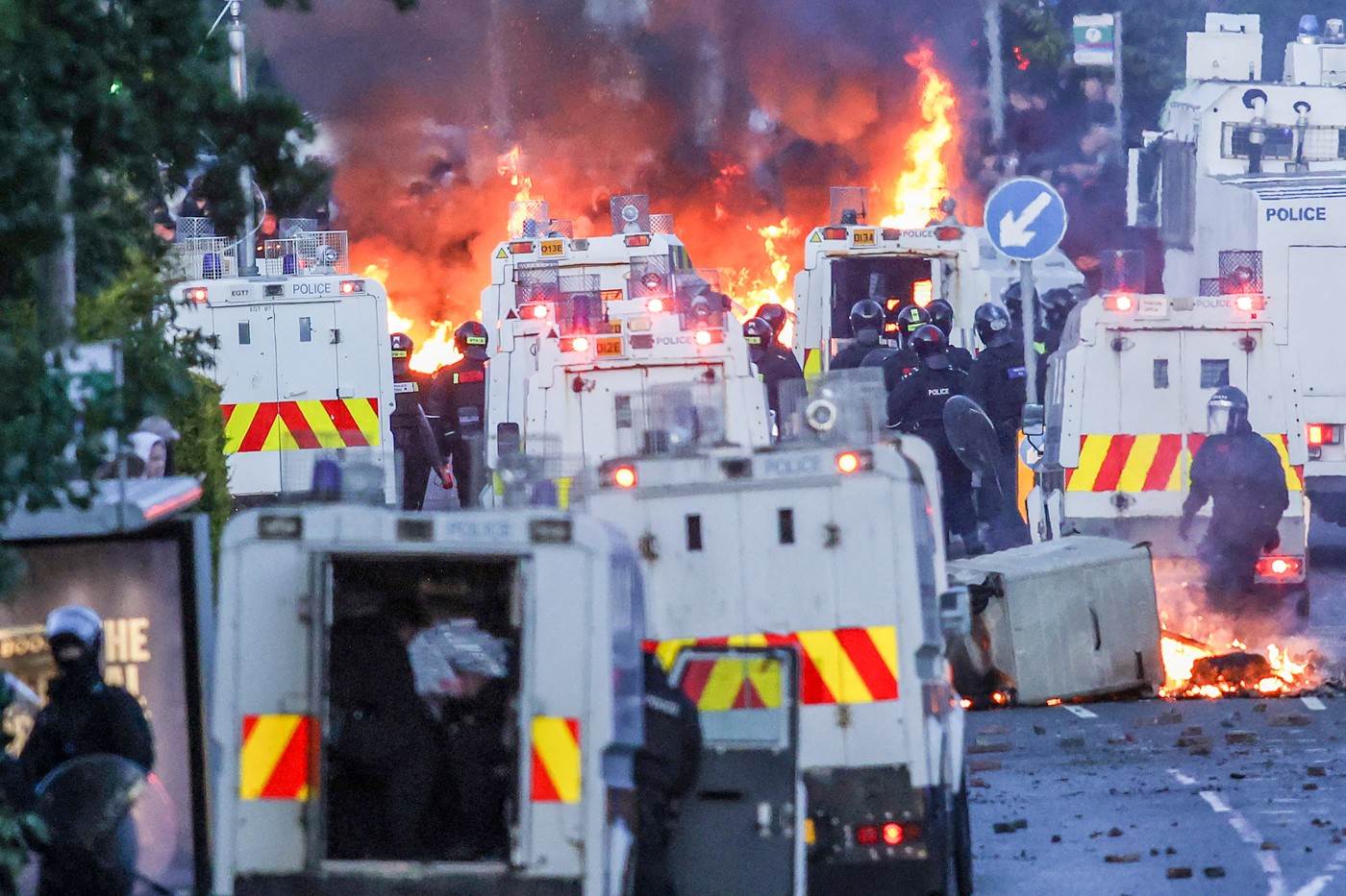  Protesti u Belfastu 