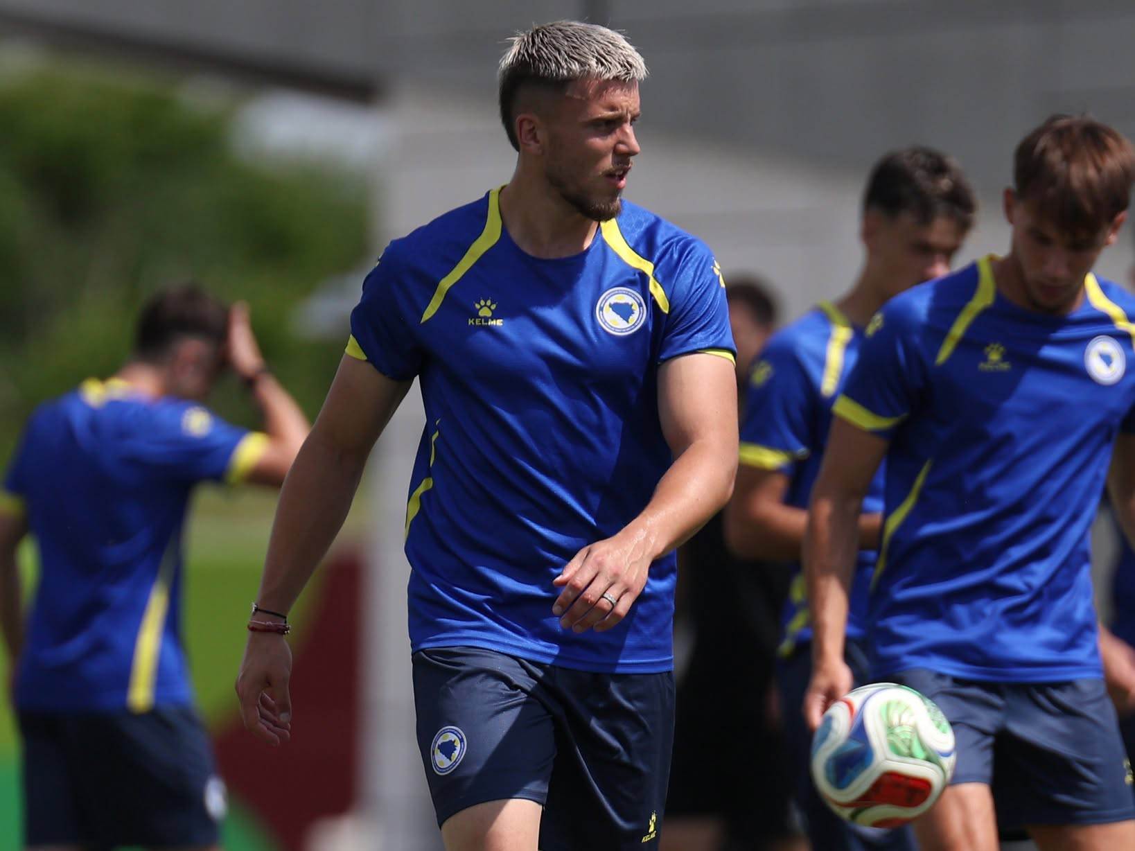  Ermedin Demirović pred utakmicu BiH Kanada  