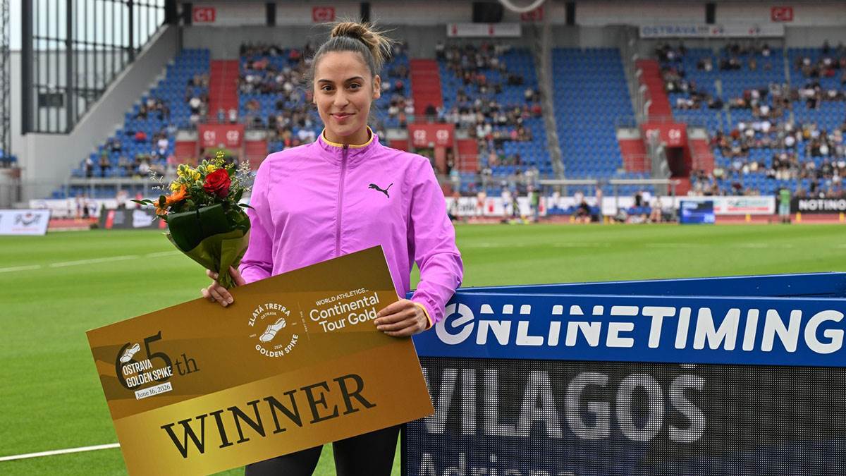  Adrijana Vilagoš pobijedila na mitingu u Ostravi 