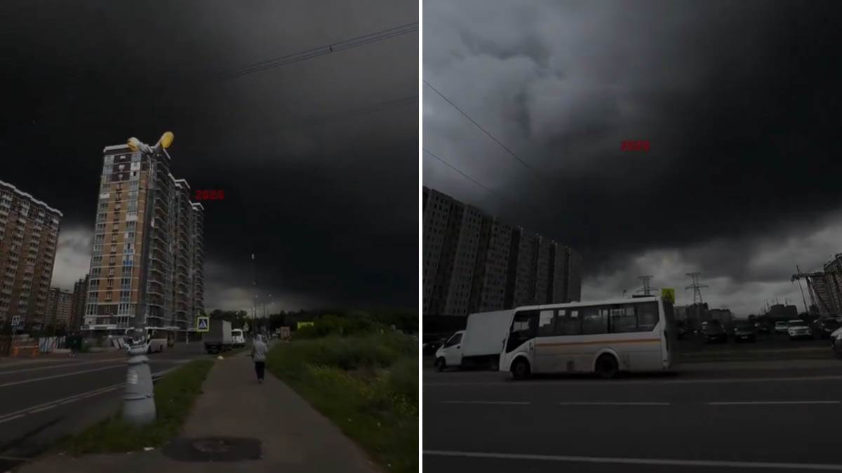  Crna kiša pala na Moskvu nakon napada dronovima 