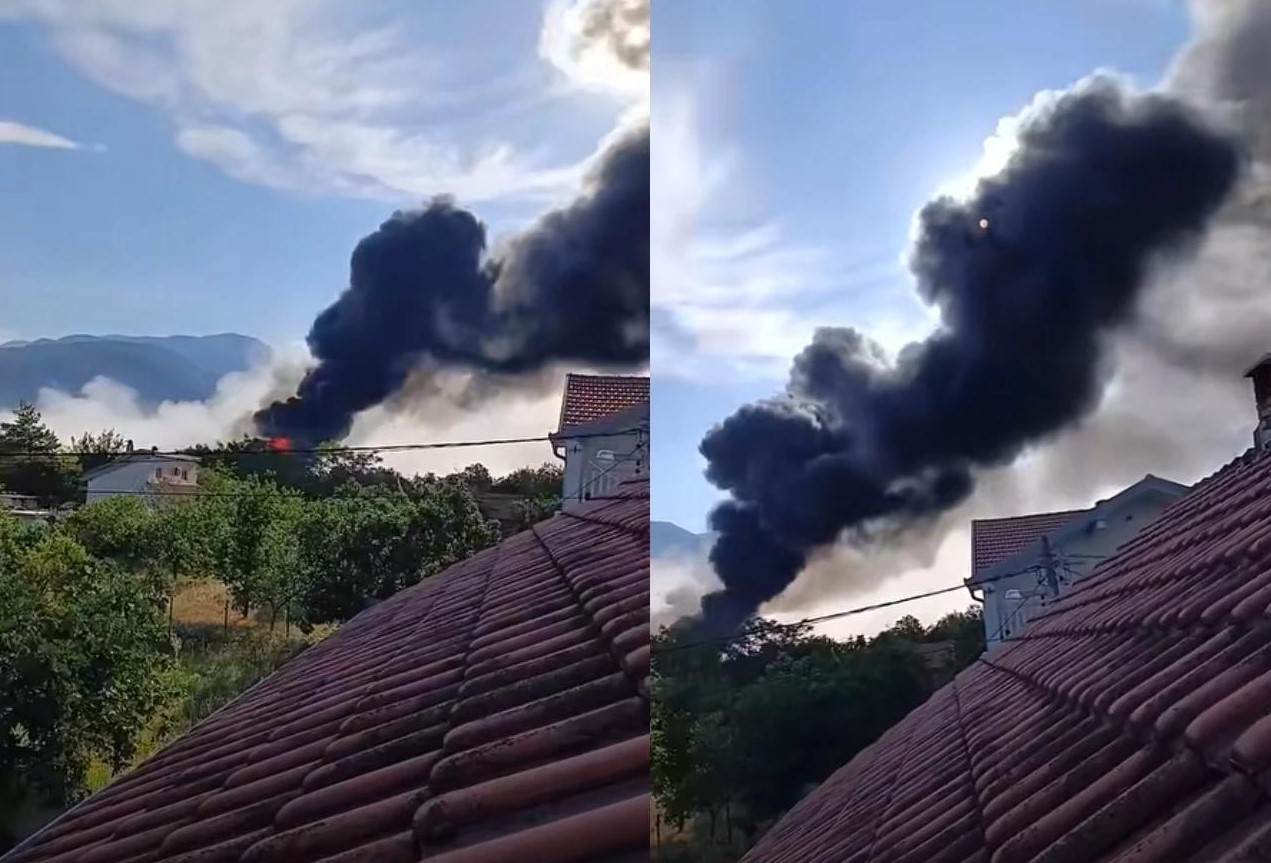  Vatra se ponovo razbuktala na mostarskoj deponiji 