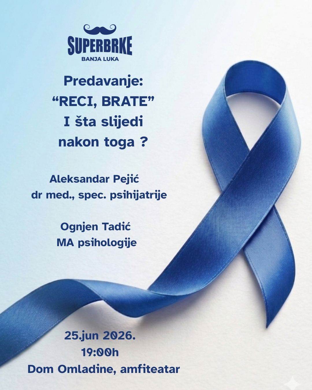  predavanje o mentalnom zdravlju muškaraca  u Banjaluci 