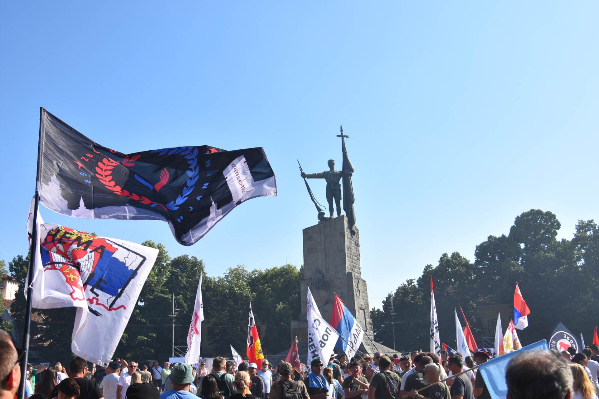  "Sve se vidi na Vidovdan" u Kraljevu: Studenti poručili "Studenti pobeđuju" 