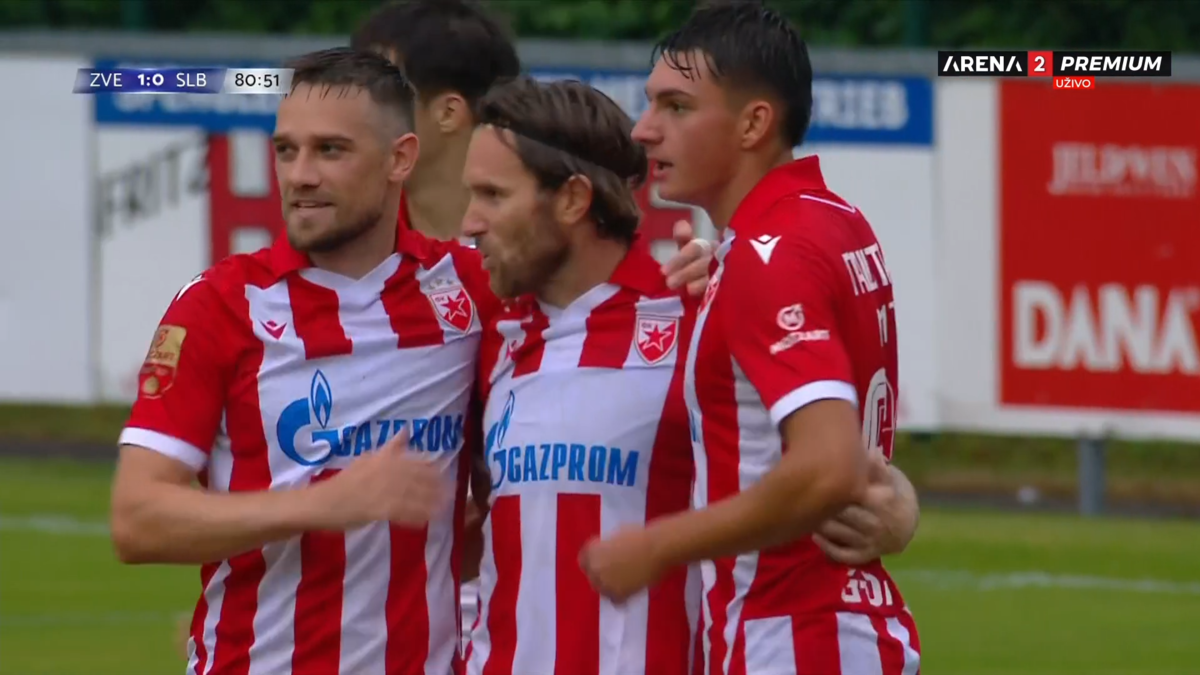  Zvezda remizirala sa Slovanom na pripremama 