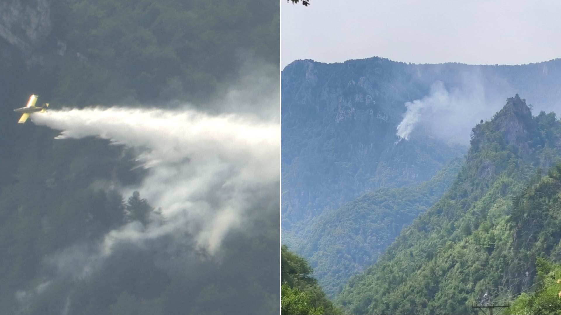  Požar iznad Jablanice 