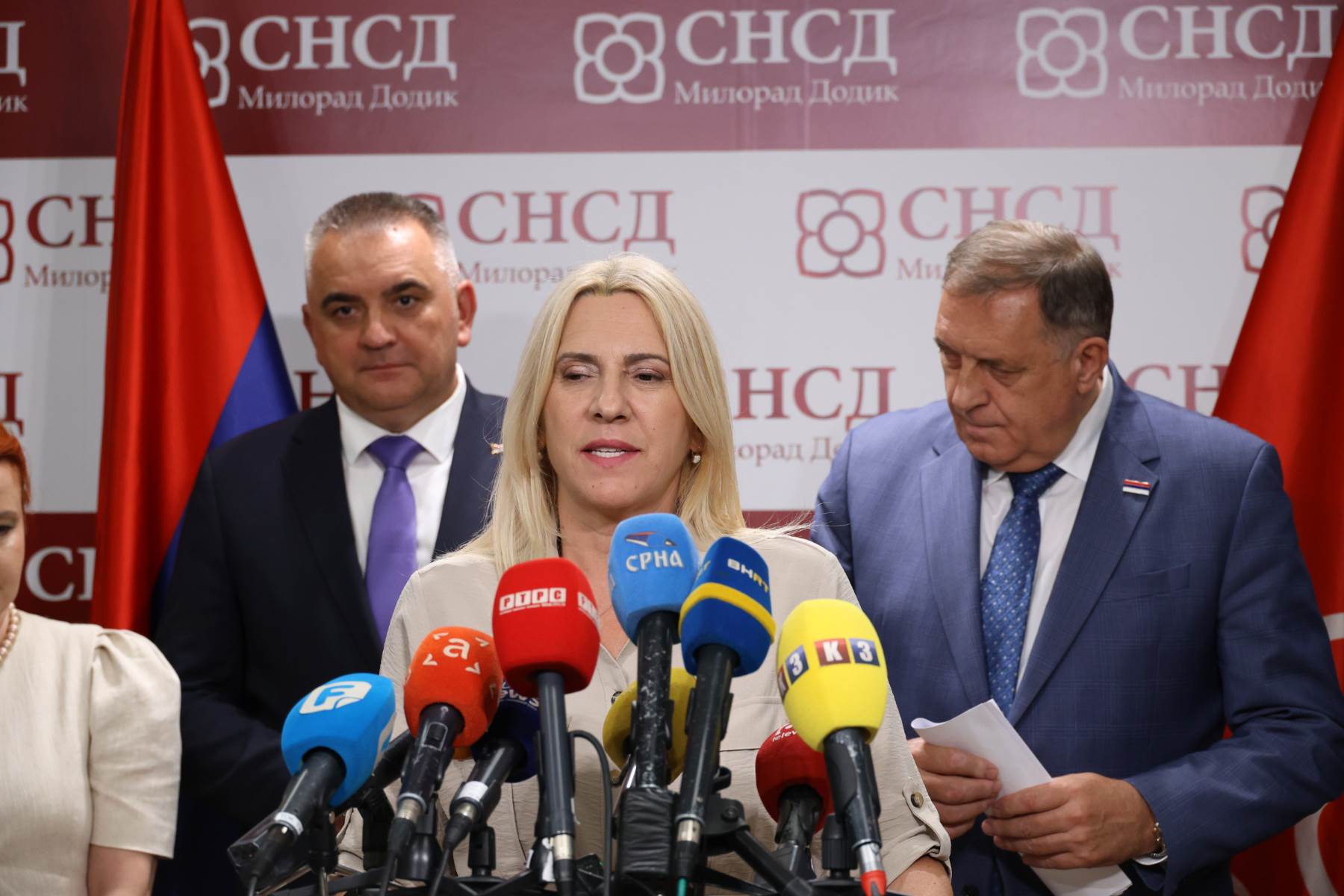  Savo Minić i Željka Cvijanović kandidati SNSD-a na opštim izborima 