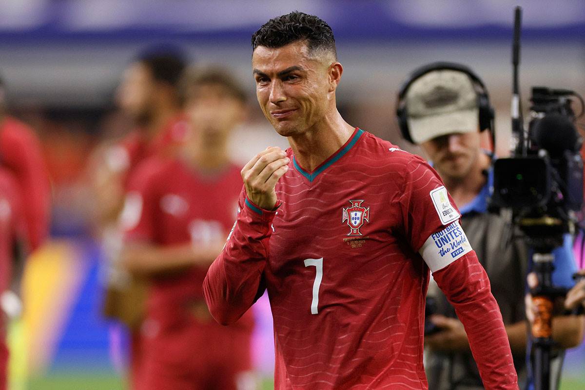  Kristijano Ronaldo plakao nakon ispadanja sa Mundijala  