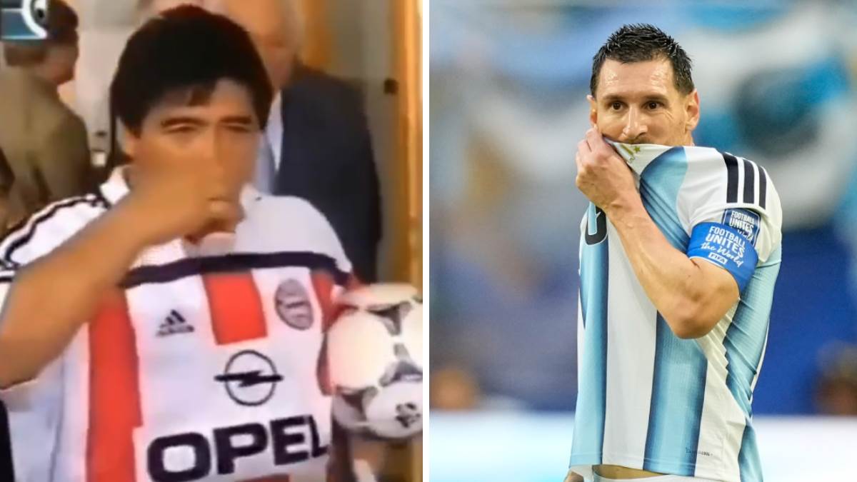  Mesi Maradona poređenje 