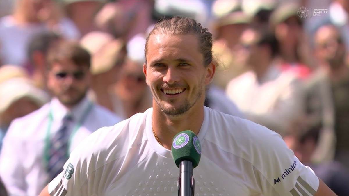  Aleksandar Zverev o finalu Vimbldona 