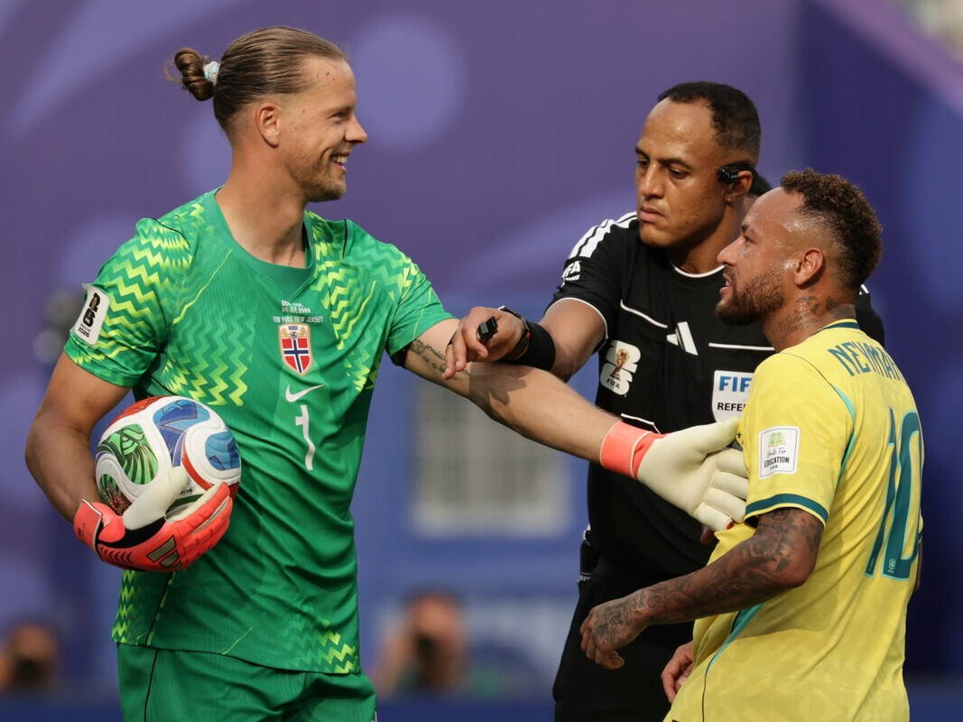  Golman Norveške se javno izvinio Nejmaru 