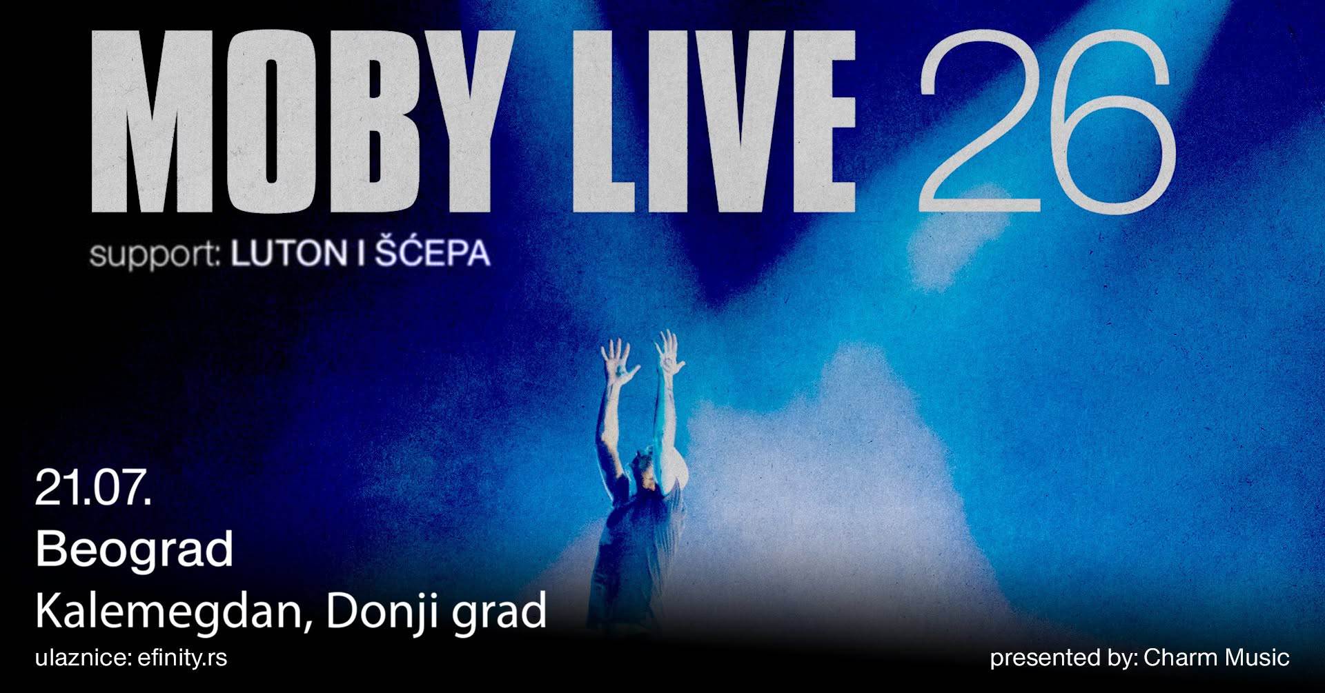  Moby u Beogradu 21. jula 