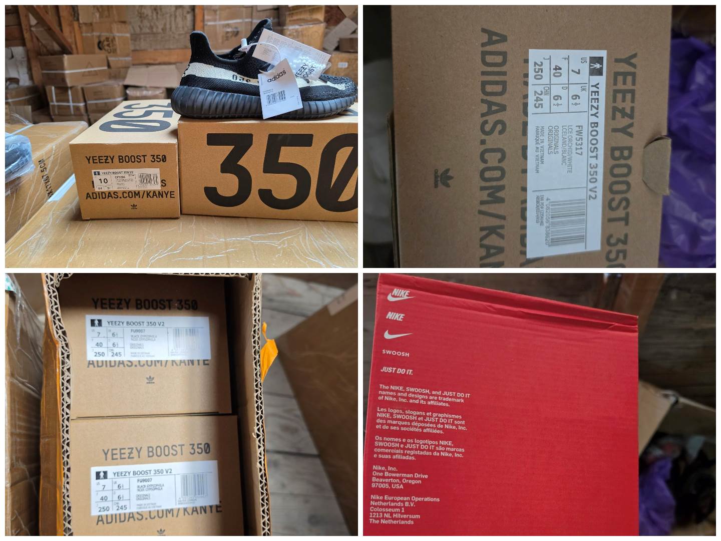  U akciji "Paket" zaplijenjeno više od 15.000 pari patika i papuča poznatih marki 