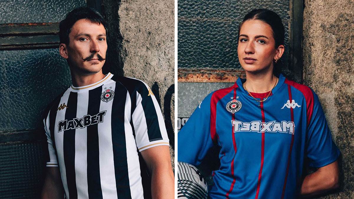  FK Partizan predstavio nove dresove  