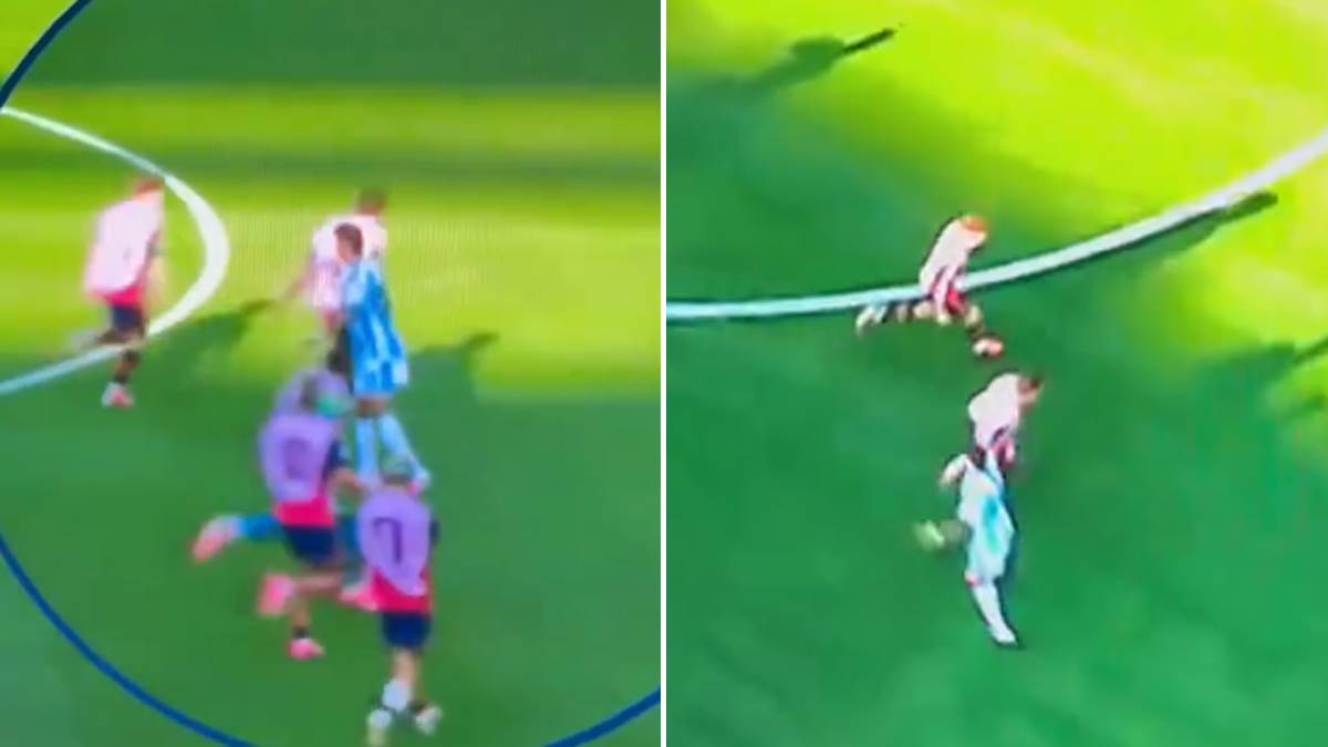  Molina udario Rodrija poslije kraja utakmice Španija Argentina 