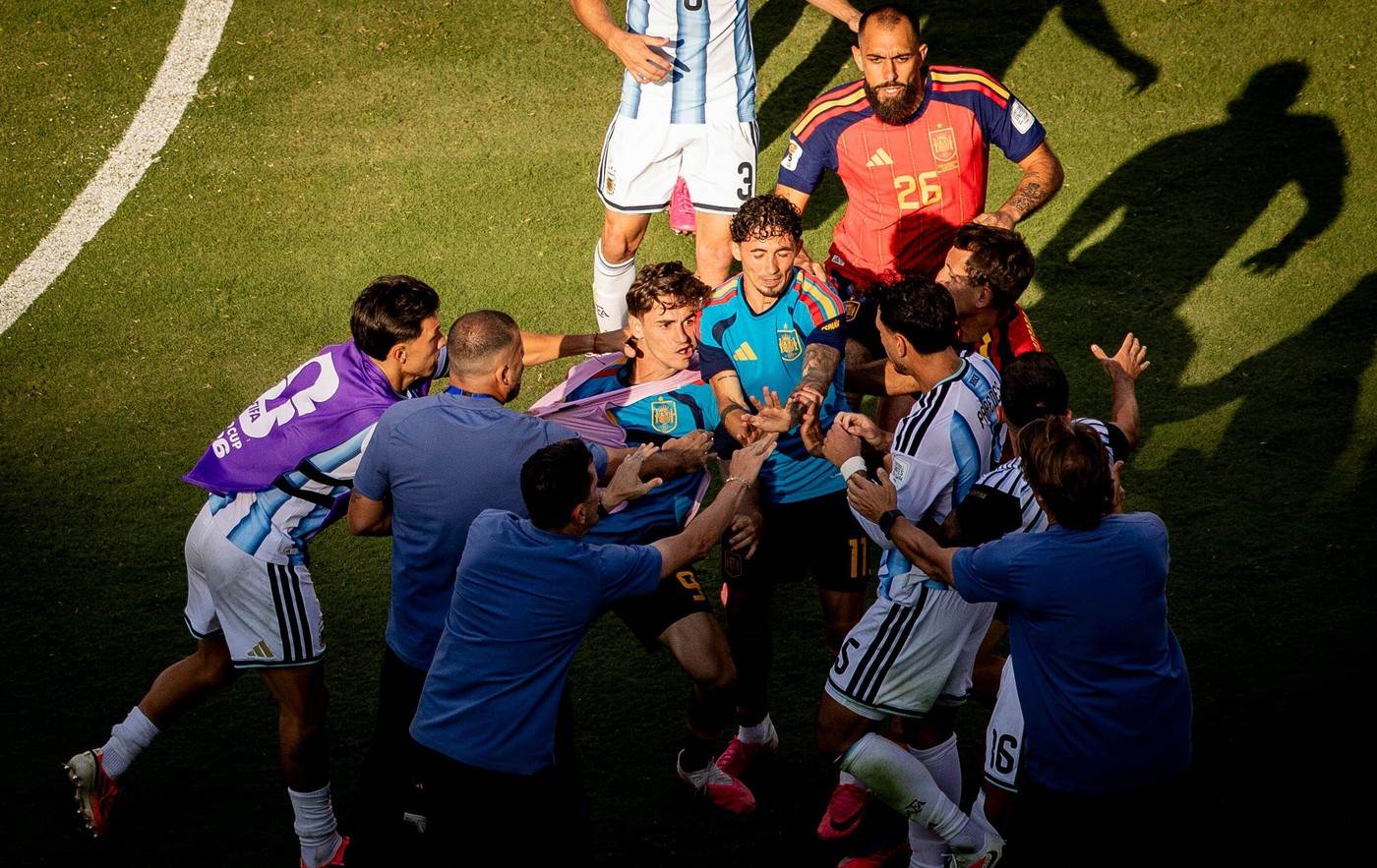  Argentinski fudbaler nakon tuče sa Špancima otjeran iz Atletiko Madrida  