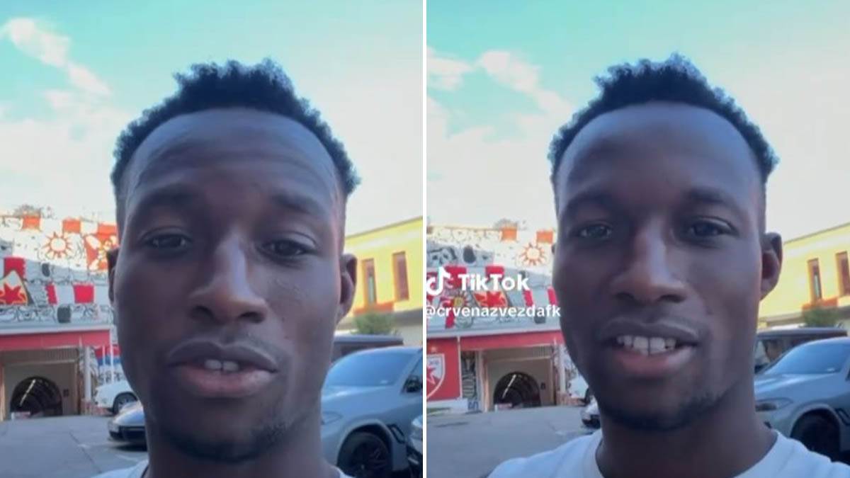  Osman Bukari poziva navijače na utakmicu Crvena zvezda Vojvodina  