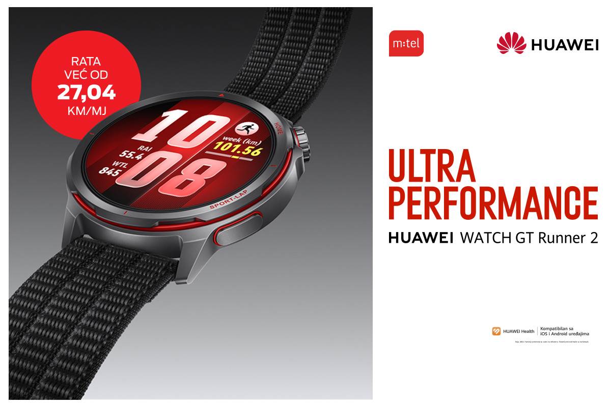  Huawei Watch GT Runner 2 u mtelu 
