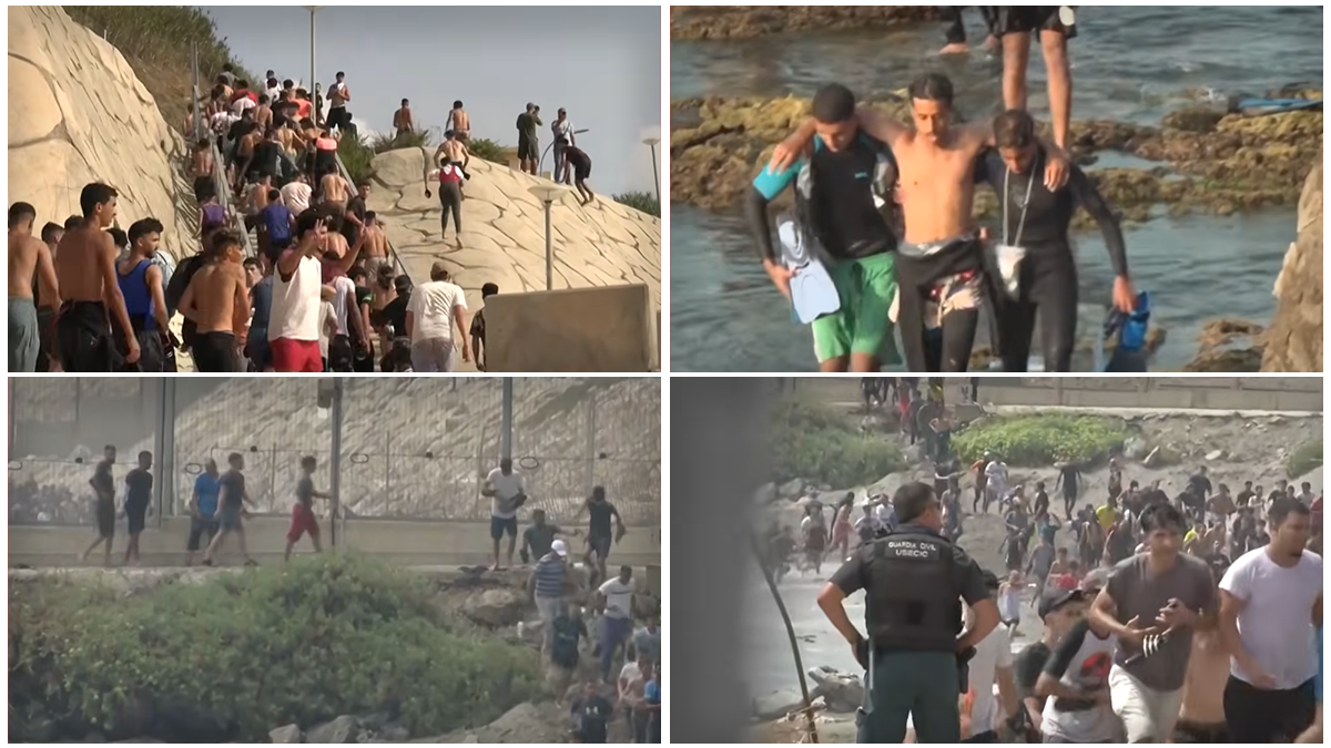  Više hiljada migranata probilo granicu i ušlo u Španiju 