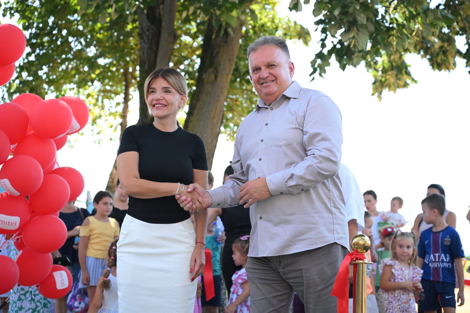  Kompanija m:tel donirala izgradnju dječijeg igrališta u Novoj Topoli 