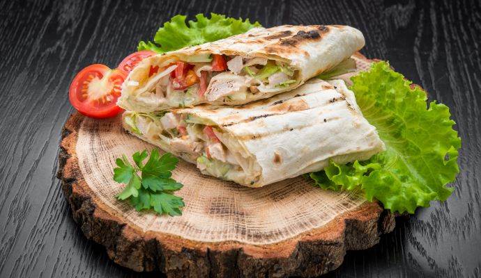  tortilje sa cezar salatom 